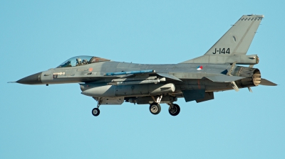Photo ID 202055 by Alex Jossi. Netherlands Air Force General Dynamics F 16AM Fighting Falcon, J 144