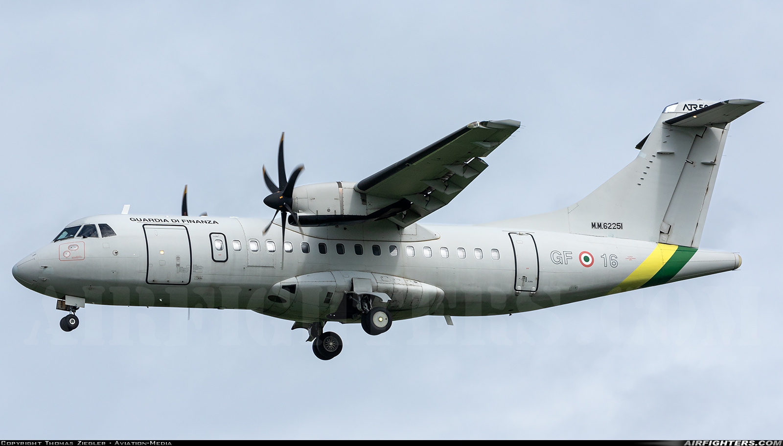 Photo ID 281328 by Thomas Ziegler - Aviation-Media. Italy Guardia di Finanza ATR ATR 42 500MP Surveyor, MM62251